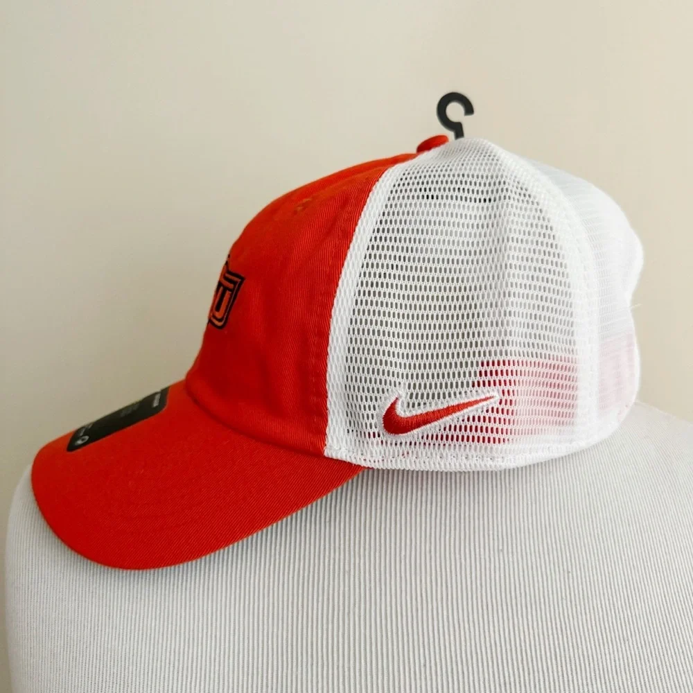Nike Oklahoma State Cowboys Hat Mens Womens OSU Football Cap Orange Adjustable